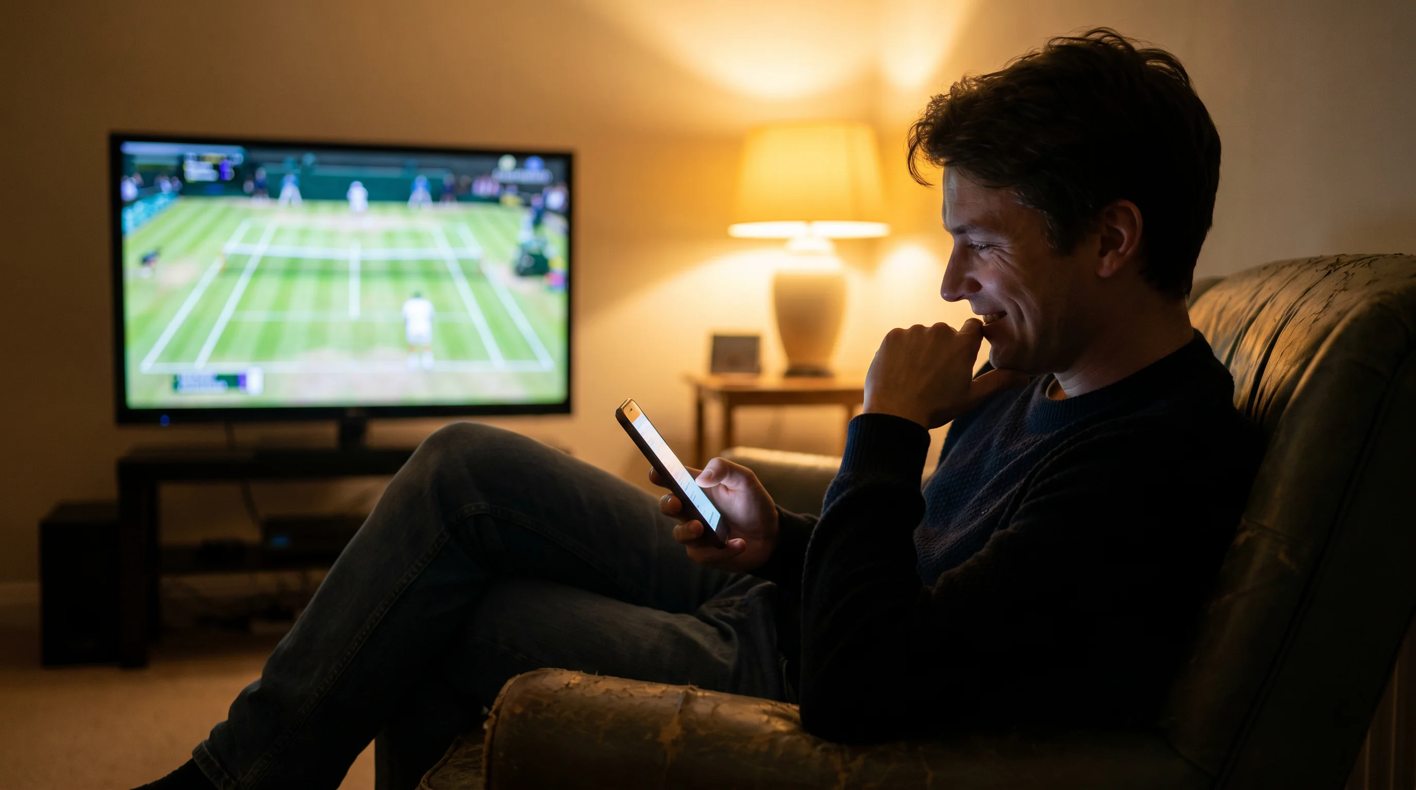A punter confirming the deciding-set rule before betting, illustrating a pre-bet rule check