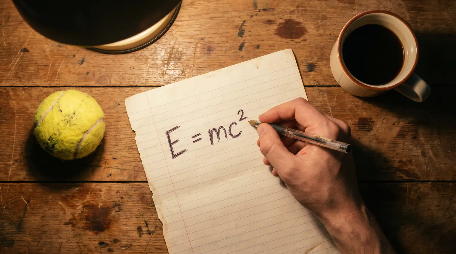 Hand writing an expected value calculation for a tennis bet on paper