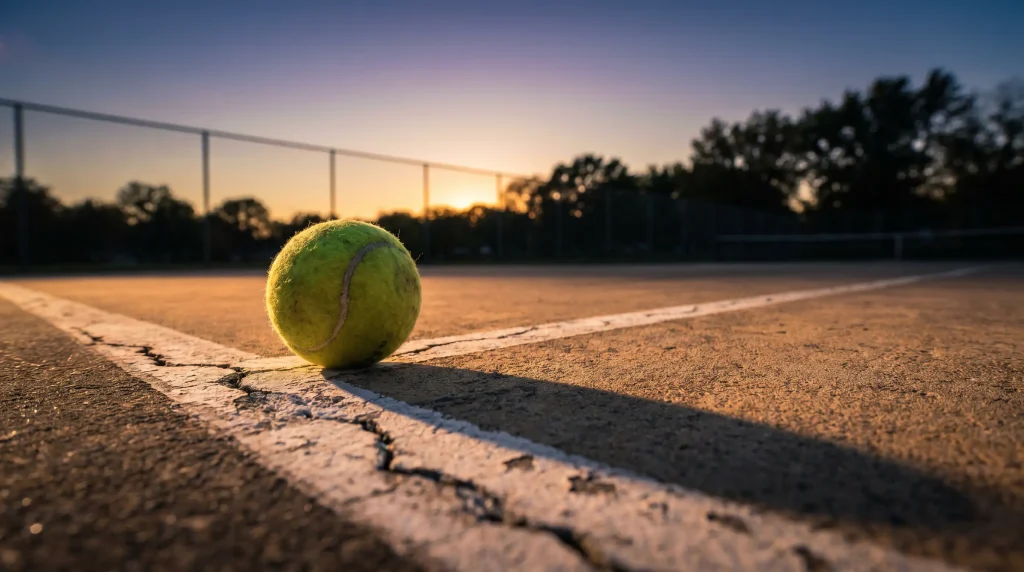 Long-term betting results curve climbing slowly with drawdowns, illustrating sustainable tennis betting profit
