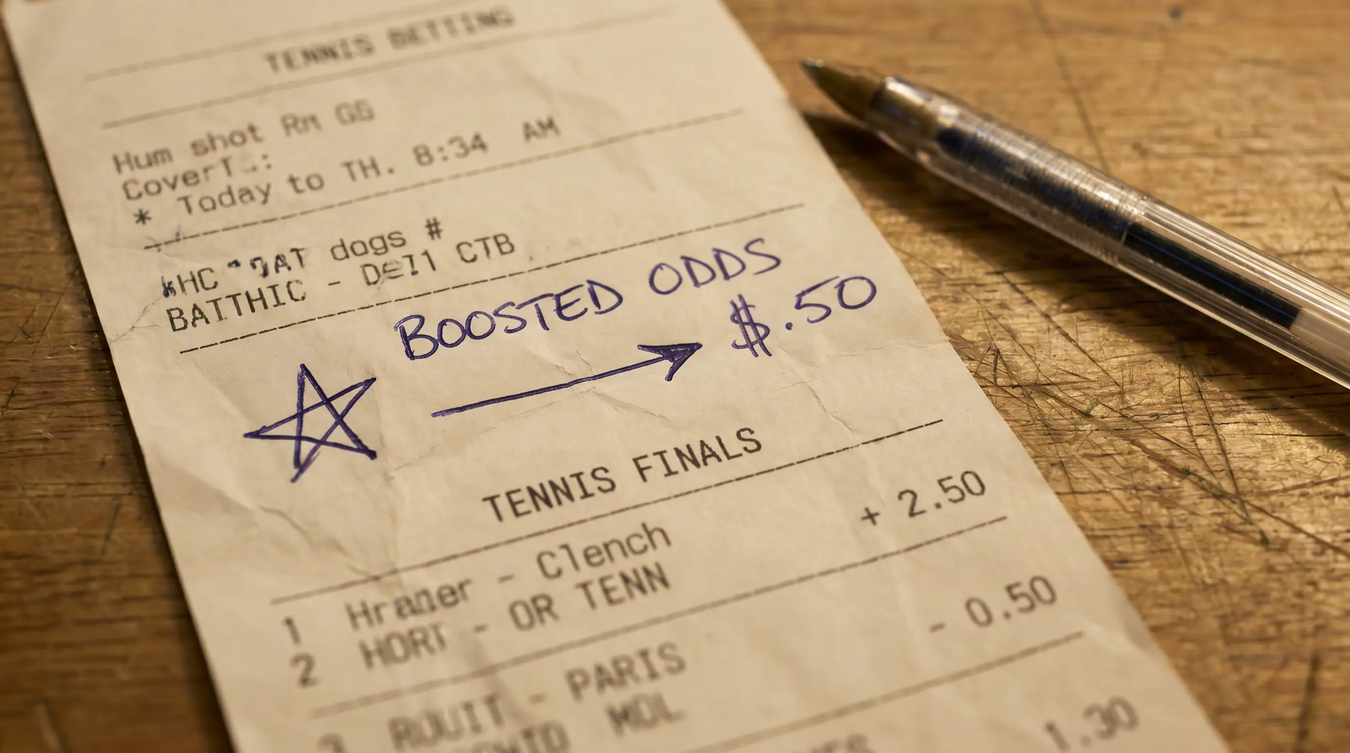 A promotional price-boost slip, illustrating the deliberately built price-boost trap