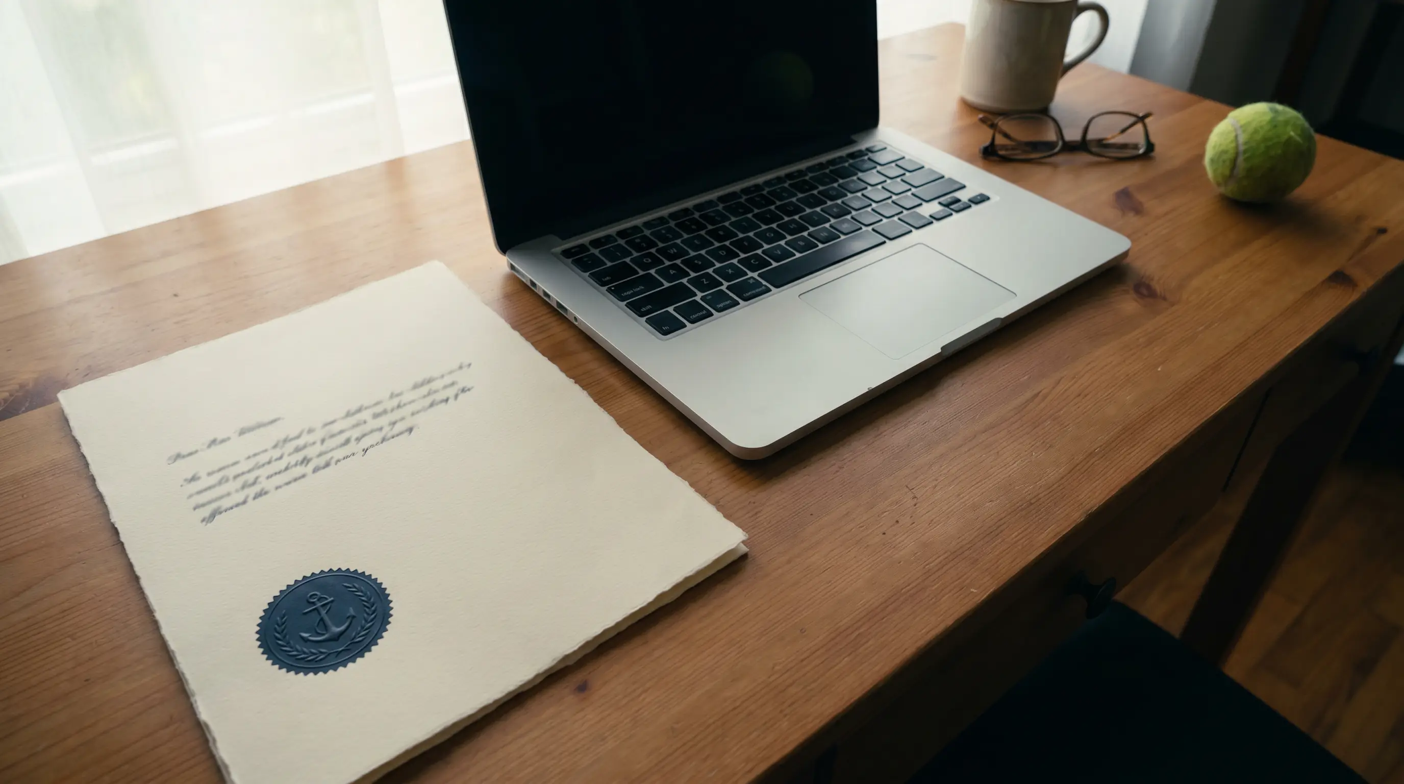 A regulatory document beside a laptop, illustrating why the framework matters as the market grows